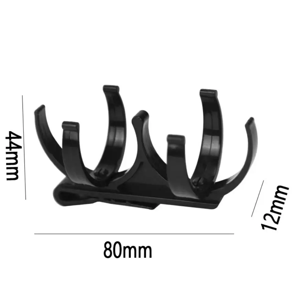 Zwei-ball Golf Ball Gürtel Halter Drehbare Faltbare Golf Tee Halter Gürtel Clip Taille Halter Kunststoff Golf Ball Abdeckung golf Ball Abdeckung