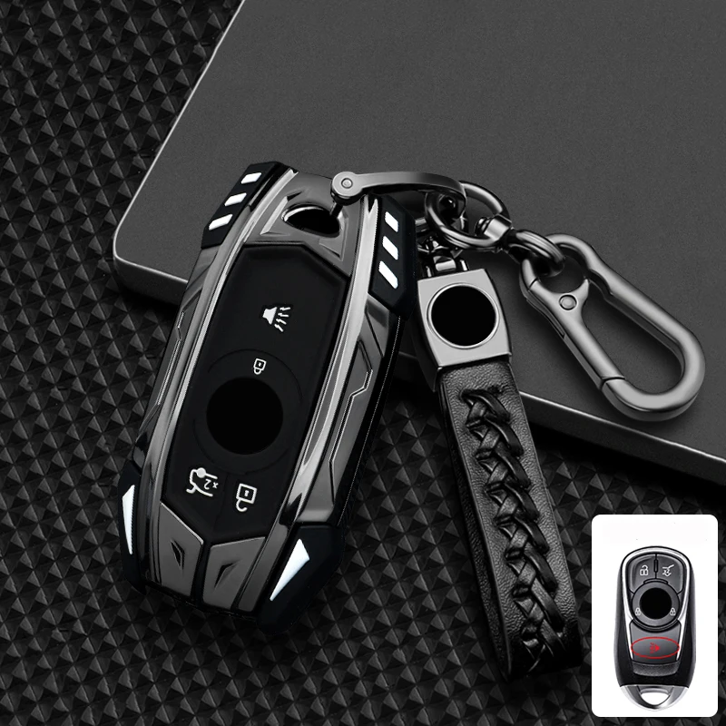 

Zinc Alloy Car Remote Key Case Cover For Buick Envision Verano Encore GS 20T 28T New LACROSSE Opel Astra K Styling Accessories