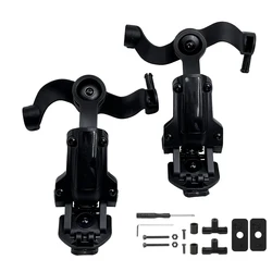 OPS CORE ARC/Wendy M-LOK Fast Helmet Rail Mount Adapter Tactical Headset Accessories Hunting Airsoft Shooting Headphone Bracket