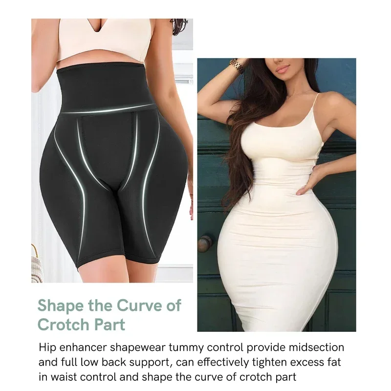 BBL-ropa interior para mujer, pantalones cortos falsos, Control de barriga, levantamiento de glúteos, almohadillas transpirables para cadera, bragas, potenciador de glúteos, ropa moldeadora de cuerpo
