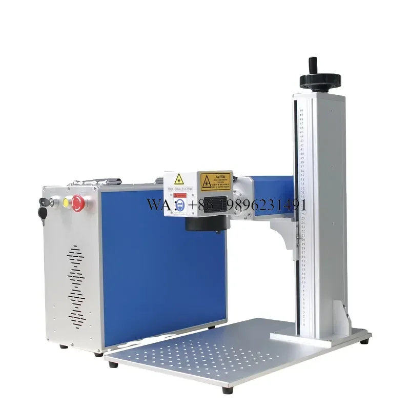 Wmwmnu 30W Marking Metal CNC Engraver with Raycus JPT Mopa Source for Silver Aluminum