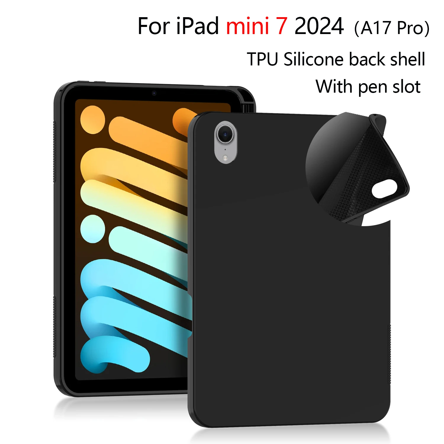 Soft Case For iPad mini 7 2024 8.3