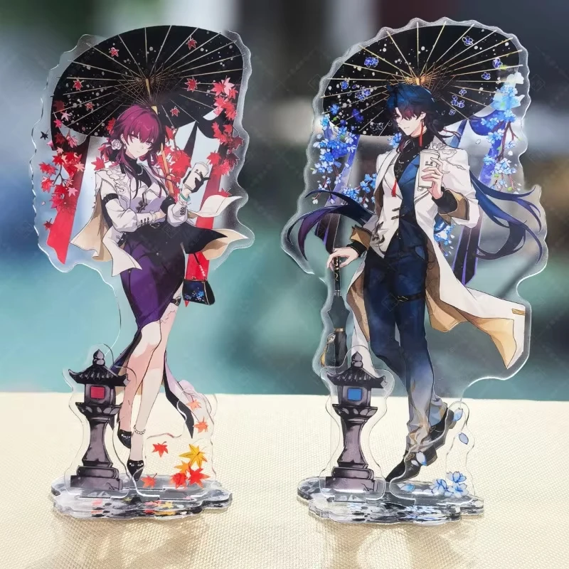 Game Honkai Star Rail Cosplay Kafka Blade Acrylic Figure Standing Sign Tabletop Ornament Role Play Props Accessories