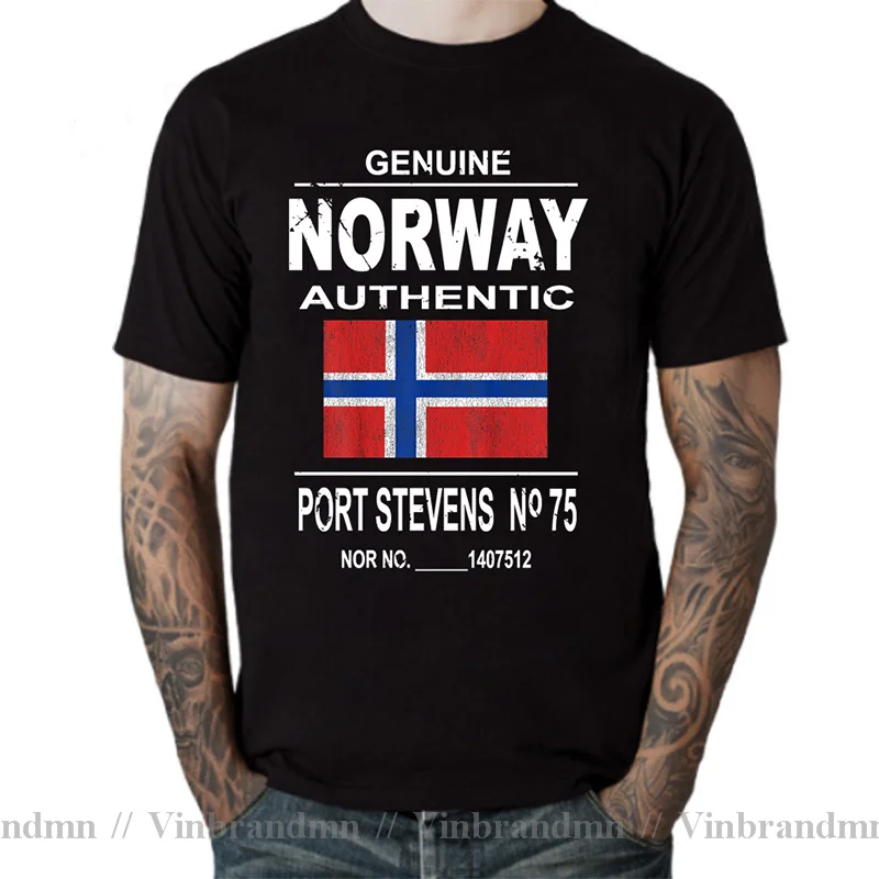 GENUINE VINTAGE NORWEGIAN NORGE T SHIRT MEN FOOTBALLER NORWAY DISTRESSED FLAG MENS T-SHIRT AUTHETIC TEE SHIRT TOP QUALITY TSHIRT