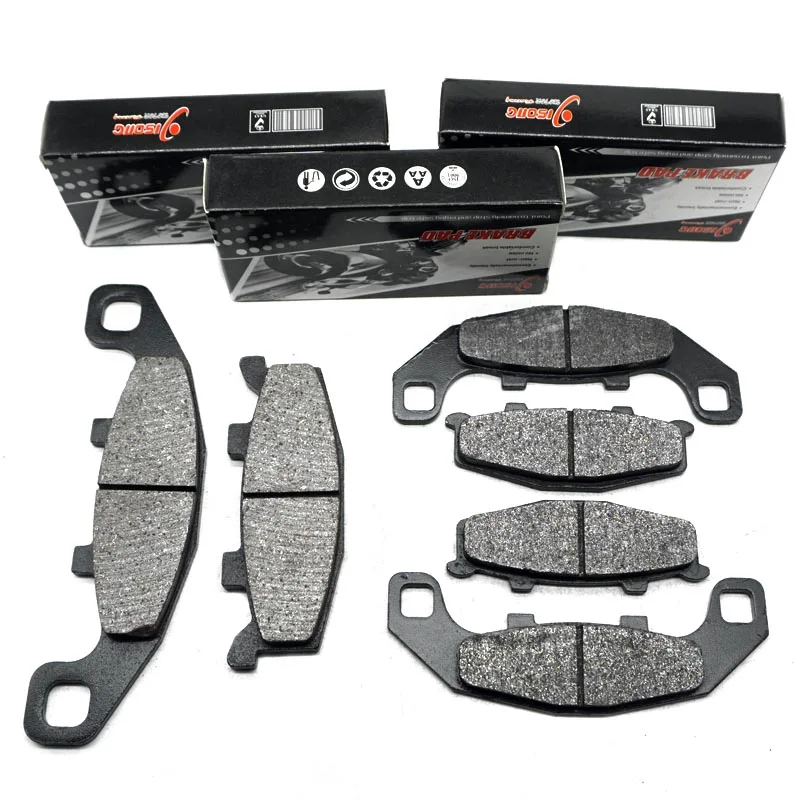 For KAWASAKI ZX400 GPX400R 1987 GPZ400R 1989 ZX GPX 400 R GPZ Motorcycle Front Rear Brake Disc Pads Kit Set