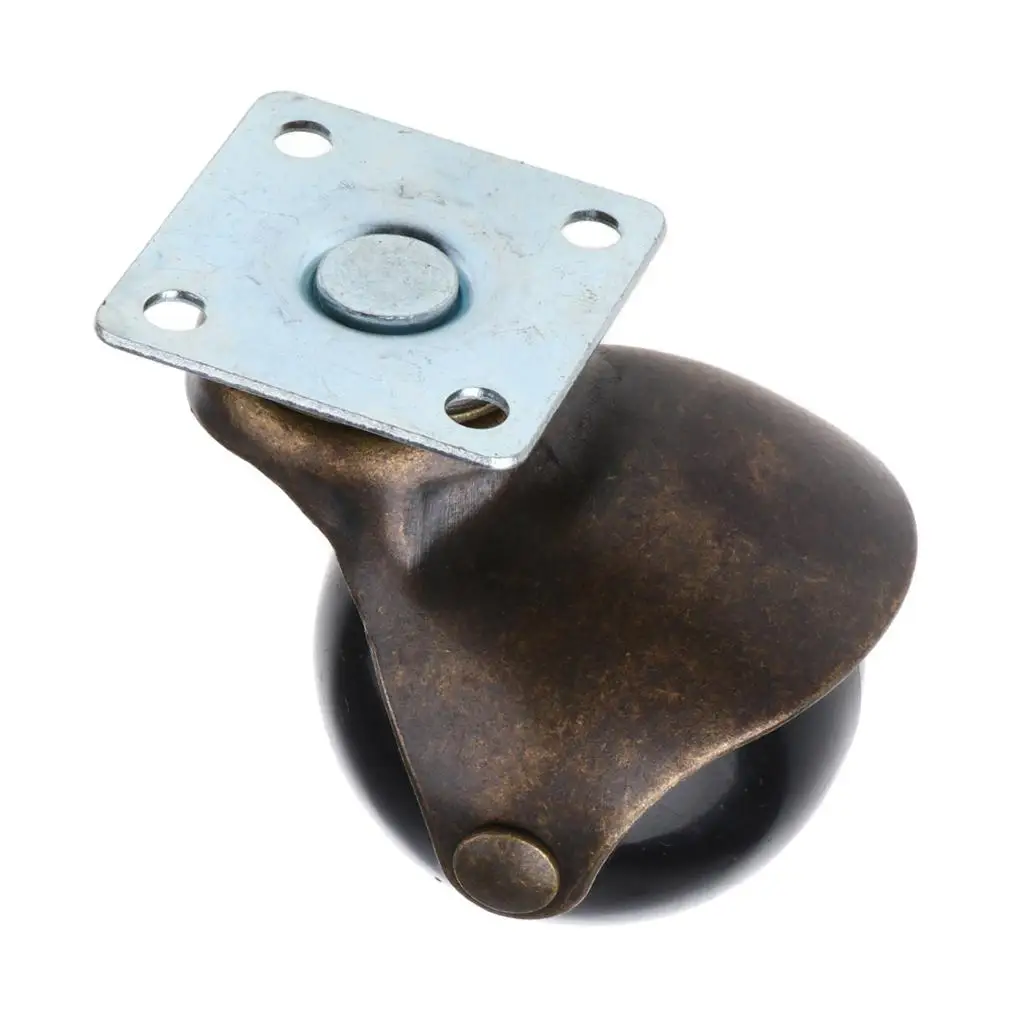 2'' Swivel Ball Caster PP Wheels With Brake Lock Screw-in Universal