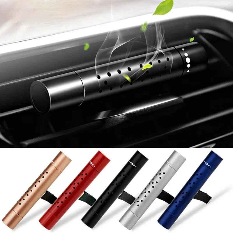 Car Interior Air Freshener Vent Clip Outlet Air Condition Diffuser Solid Incense Perfume Fragrance Aroma for Automobile