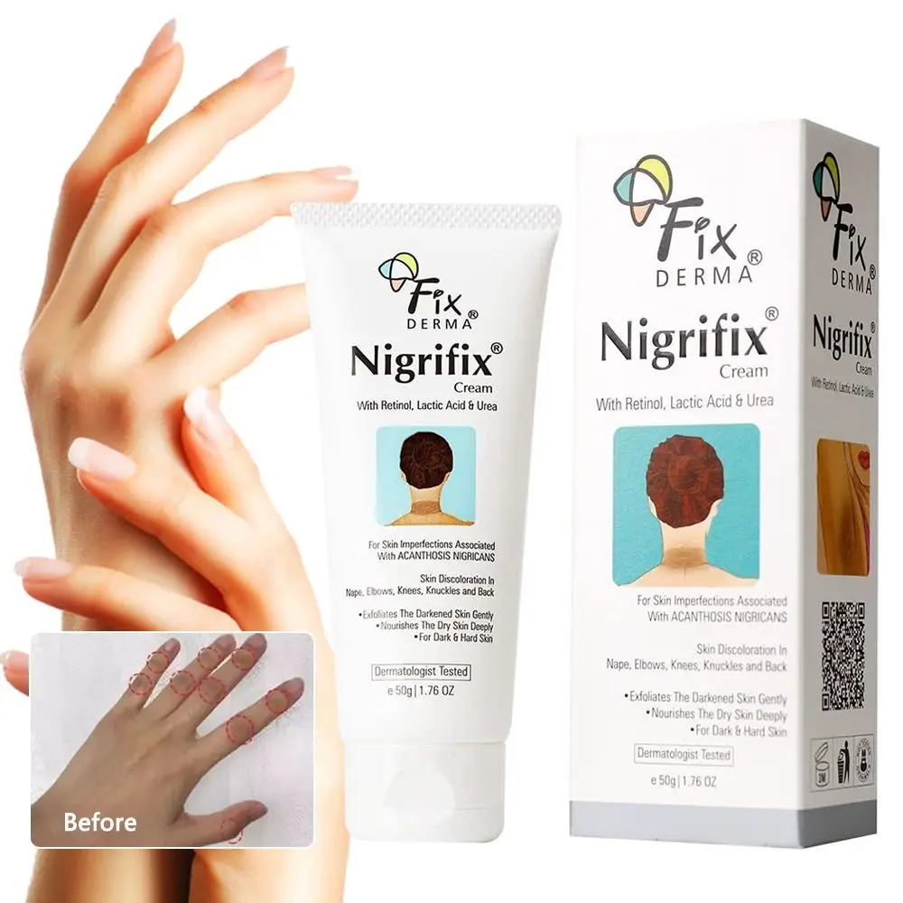 Crema correctora de manchas oscuras, suero blanqueador, terapia de Acantosis, Nigricans, Fixderma, Nigrifix