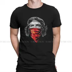 Flag Mask Che Guevara Tshirt Top Cotton Loose Ofertas Men's Streetwear Graphic Men T shirt