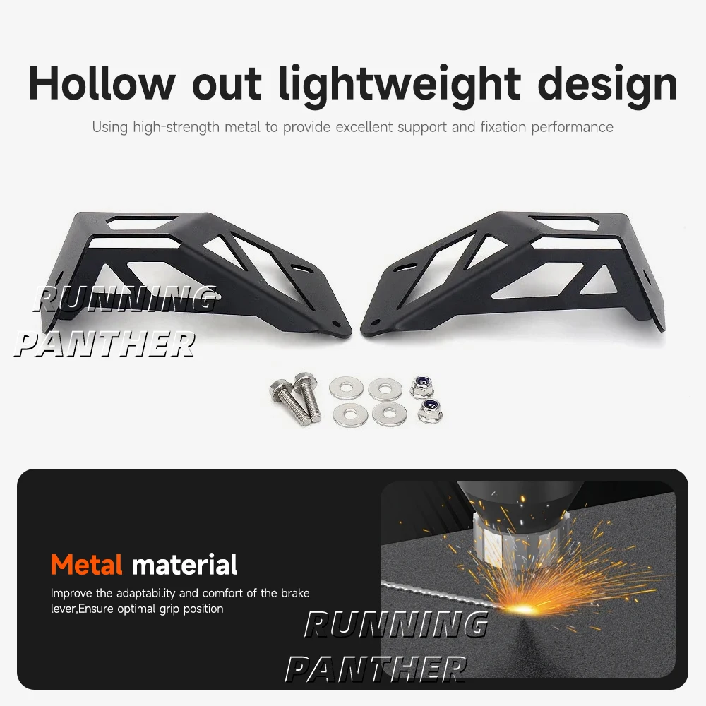 Montageset Beugel Metalen koplamp Zwart Nieuw voor Can-Am Maverick R 2024 Voor CAN AM MAVERICK R UTV Laag en hoog positief licht