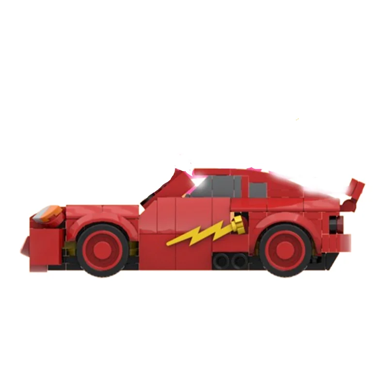 313PCS Neue MOC Auto Mobilisierung Flash-Auto DIY Kreative Pädagogische kinder Bausteine Geschenk