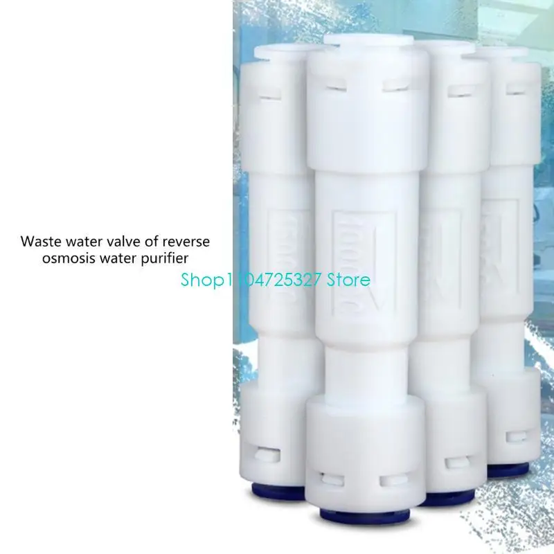 D8KF Water purifier Reverse Osmosis Restrictor with 1/4in Quick Connects Fitting