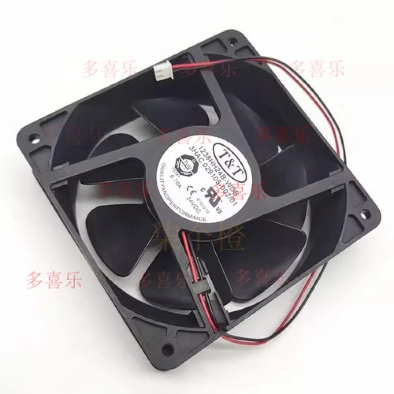 

EE 1PCS 1238HH24B-WDB DC24V 0.70A 2-Pin Cooling Fan