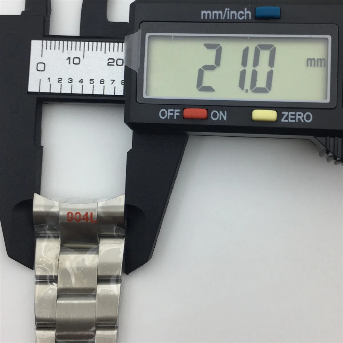 BLIGER 20 mm 21 mm 316L roestvrijstalen armband Opvouwbare gesp past op de BLIGER 36 mm 38 mm 39 mm 40 mm 43 mm kast