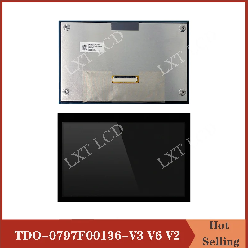TDO-0797F00136-V3 TDO-0797F00136-V2 V6 TDO-0797F00136 Original LCD Touch Screen LMB5F00136 LMB5F00136-V3BL-A For Hyundai KIA
