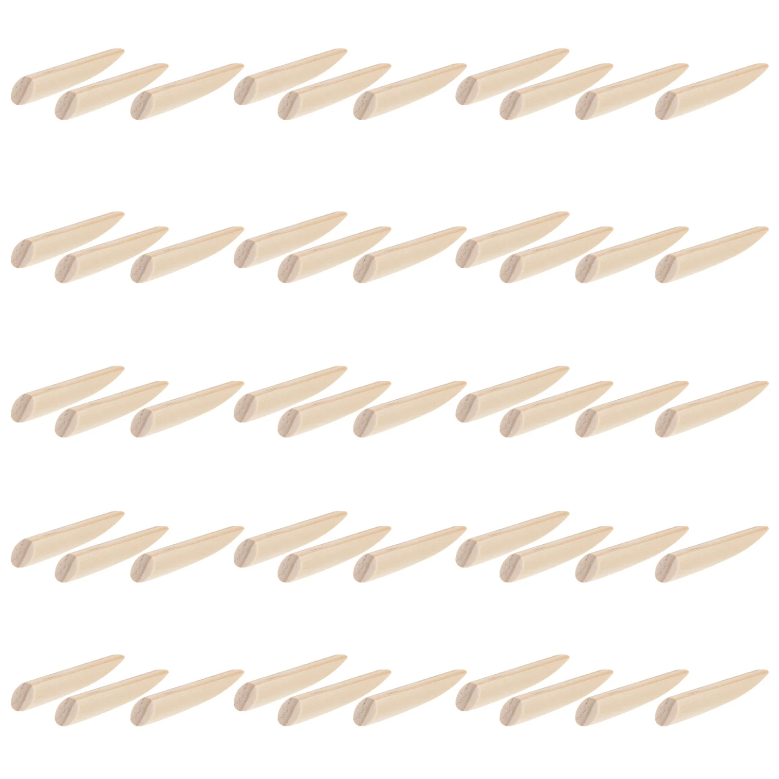 

50Pcs Professional Woodworking Plugs Reliable Sturdy Simple Structure Long Lasting Carpentry Woodworking Drilling Parts Tool