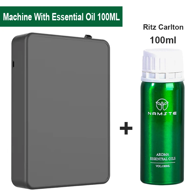 500m³ Aroma Diffuser Machine Smart 500ML Essential Oil Diffusers Battery Bluetooth App Control Wall Mounted Diffuser for Home