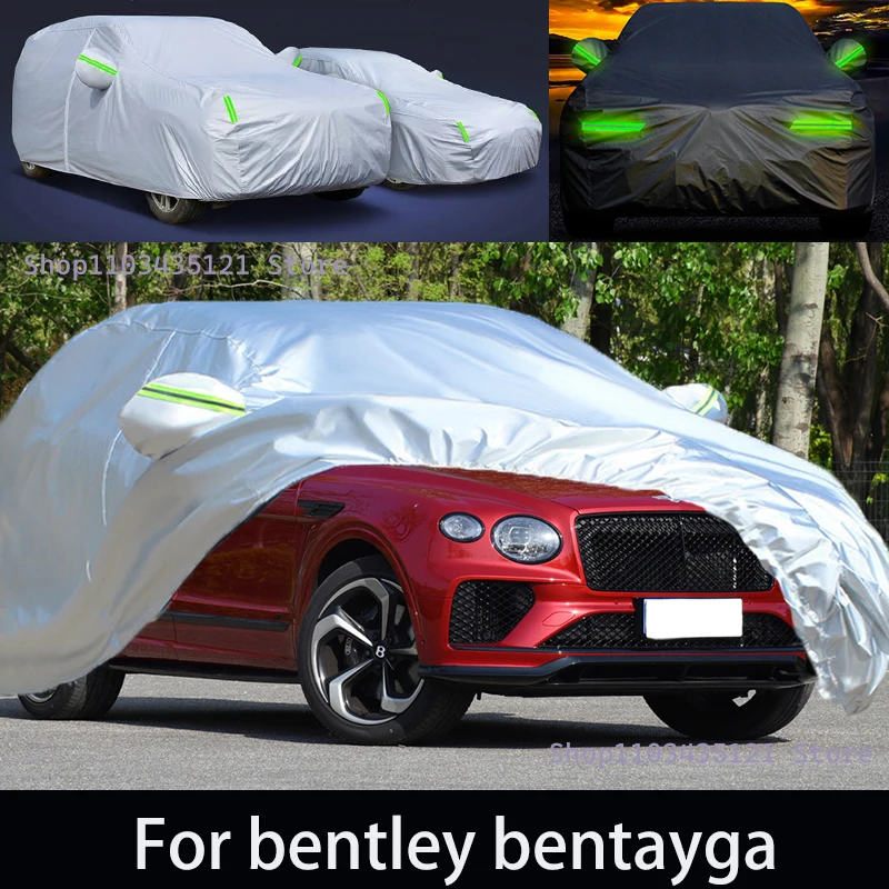 

For bentley bentayga Outdoor Protection Full Car Covers Snow Cover Sunshade Waterproof Dustproof Exterior Car accessories