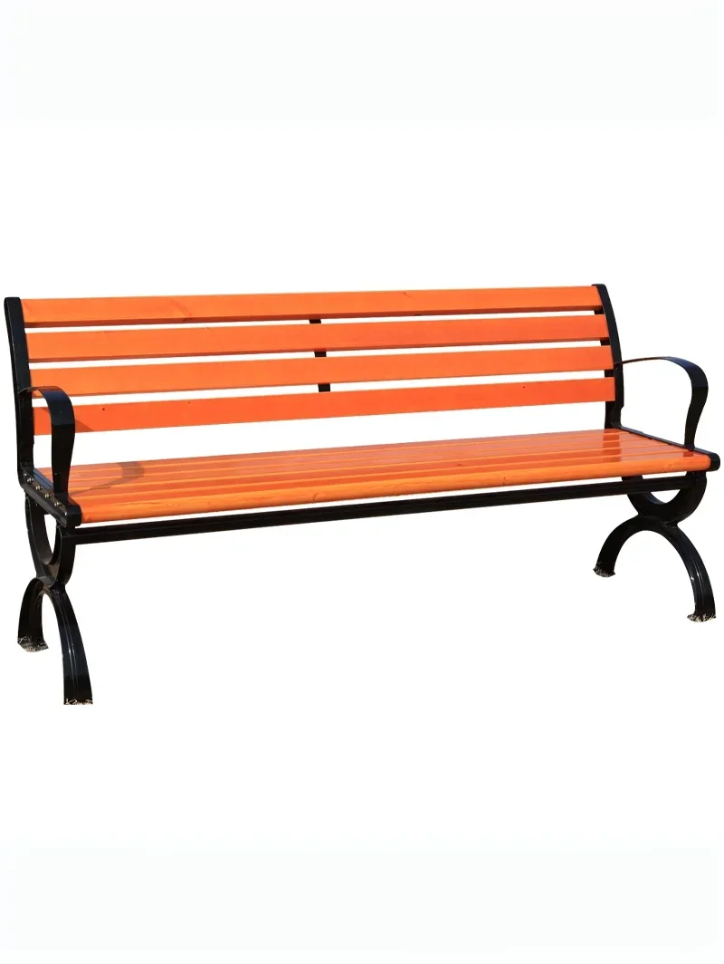 

Park chairs, outdoor benches, outdoor waterproof backrests, solid wood seats