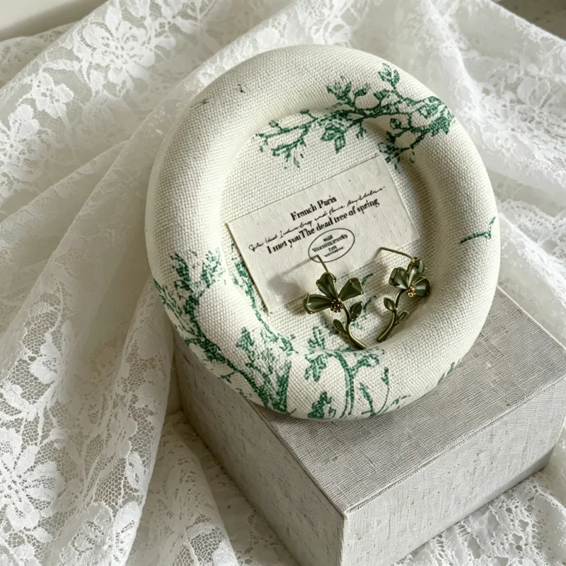 

Подставка-органайзер для украшений: серег, браслетов, ожерелий, колец, подарочная тарелка для демонстрации на прилавке, держатель для мелочей