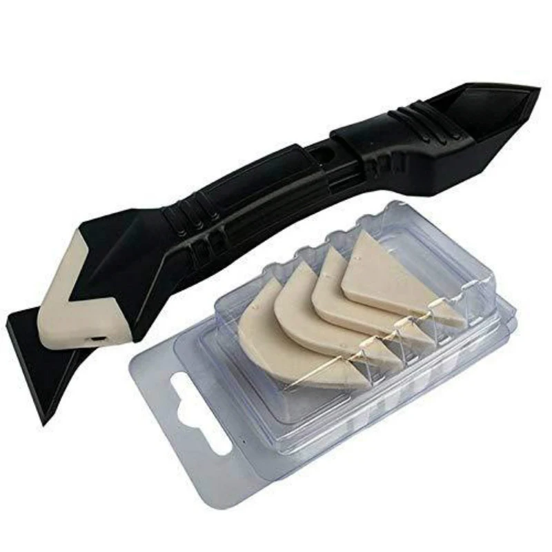 

1pc Metal squeezer Glass Glue AngleScraper Tool Caulking Tool Cement Scraper Tool Shovel Angle Glue Shovel