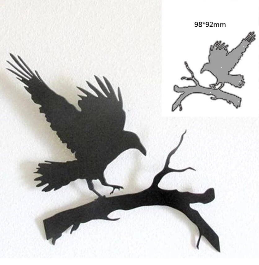 

Eagle metal cutting dies mold Scrapbooking decoration paper craft knife mould blade punch template Embossing stencils 1PCS