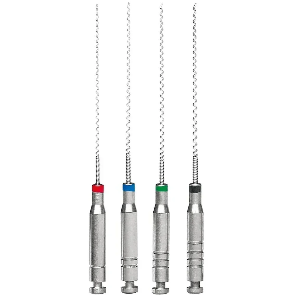 Denspay 4 sztuk/pudło 21/25mm Dental Lentulo Paste Carriers rozwiertaki endodontyczne wiertła pilniki endo materiały dentystyczne Instrument