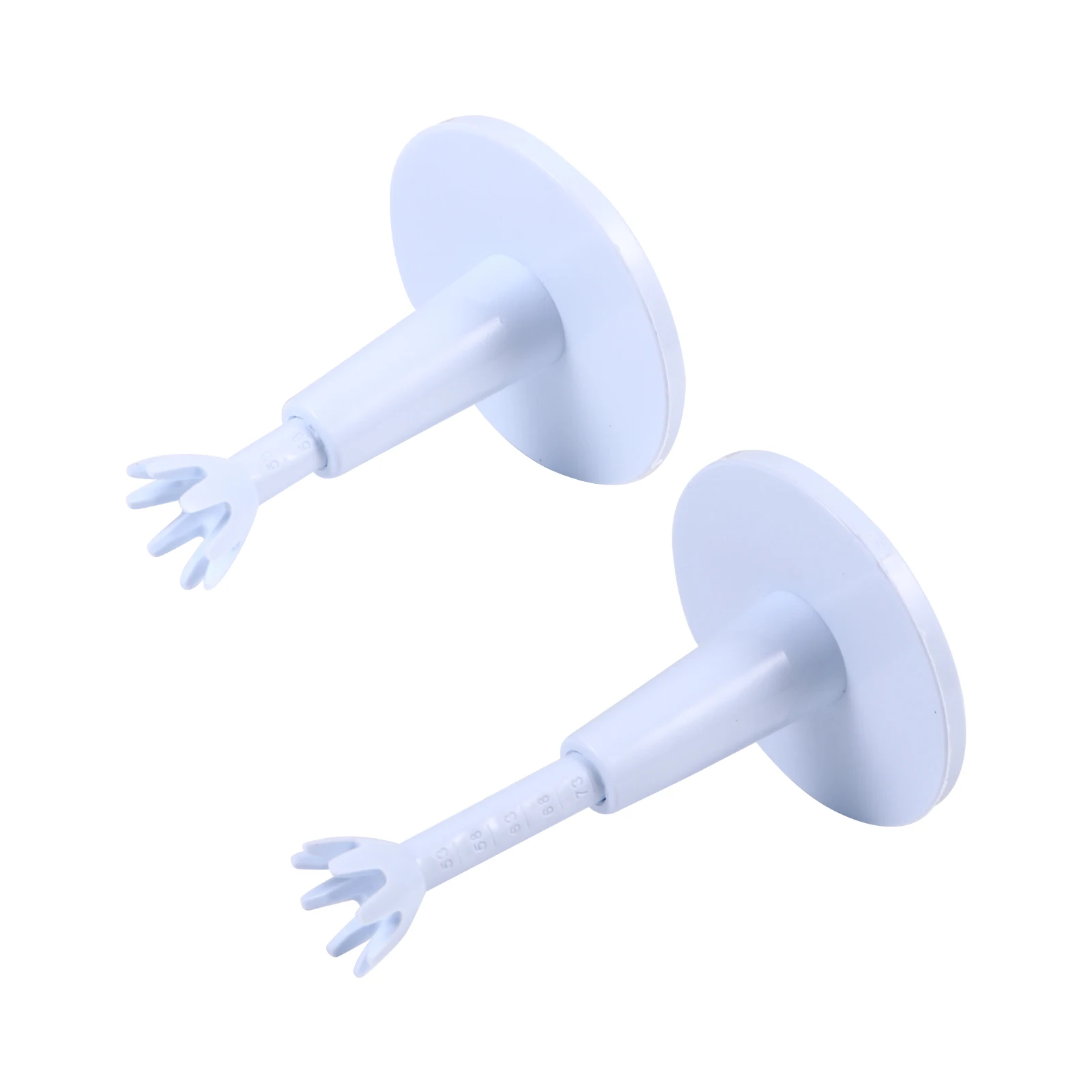 

2pcs Golf Height Adjustable Rubber Tee Golfs Supplies Lightweight Durable Golfs Tees Ball Holder Accessories Supplies