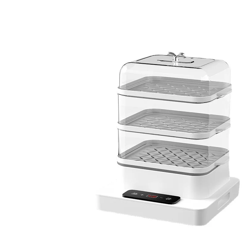 

Electric steamer multifunctional three-layer steamer intelligent reservation 18 liter large capacity transparent steamer