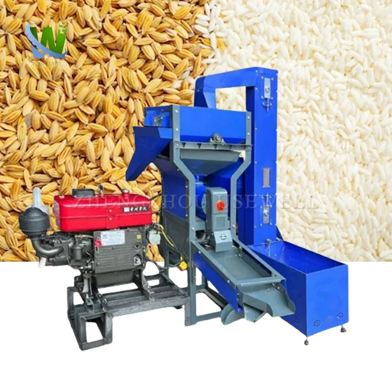 High Quality New Rice Polishing Machine Rice Peeling Husking Hulling Mill Milling Machine for Rice Wheat