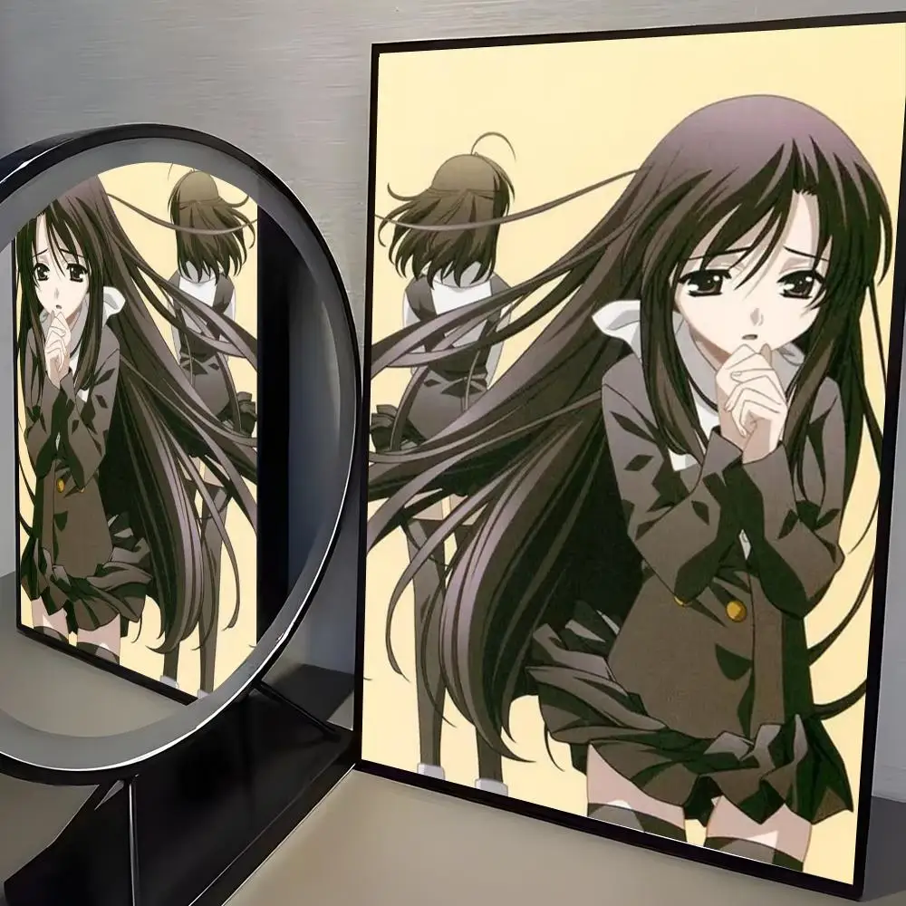 Anime School Days Poster HD, selbstklebende Wanddekoration für Zuhause, Büro, Wohnheim, Schlafzimmer und mehr, ideale Geschenkidee – Detail 16
