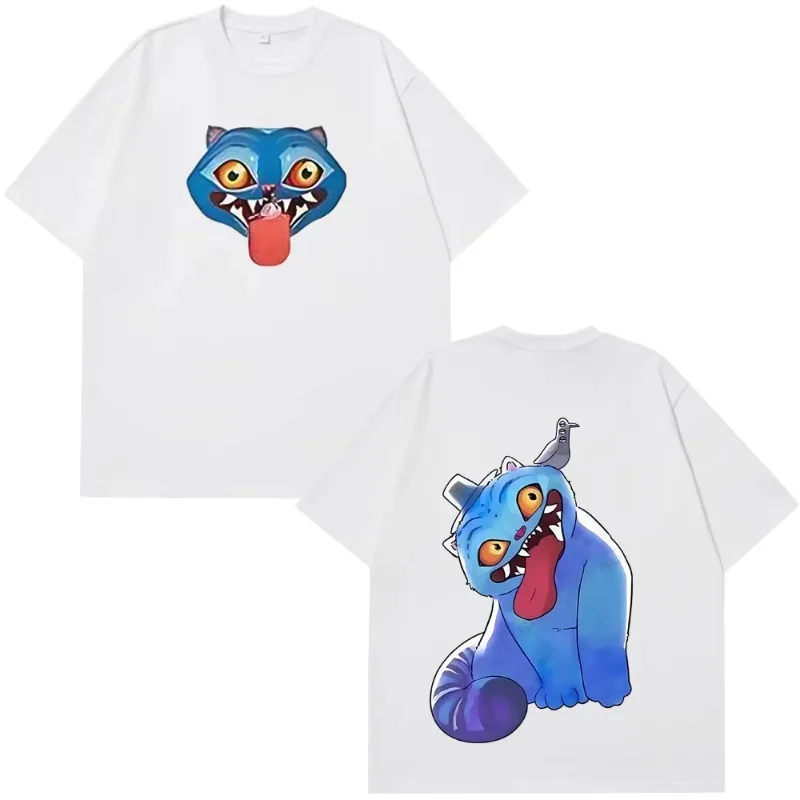 

Crouching Tiger Hidden Bird Kpop Devil Hunter T-shirt Women's Harajuku Loose Casual Cotton Casual Aesthetic Fashion T-shirt