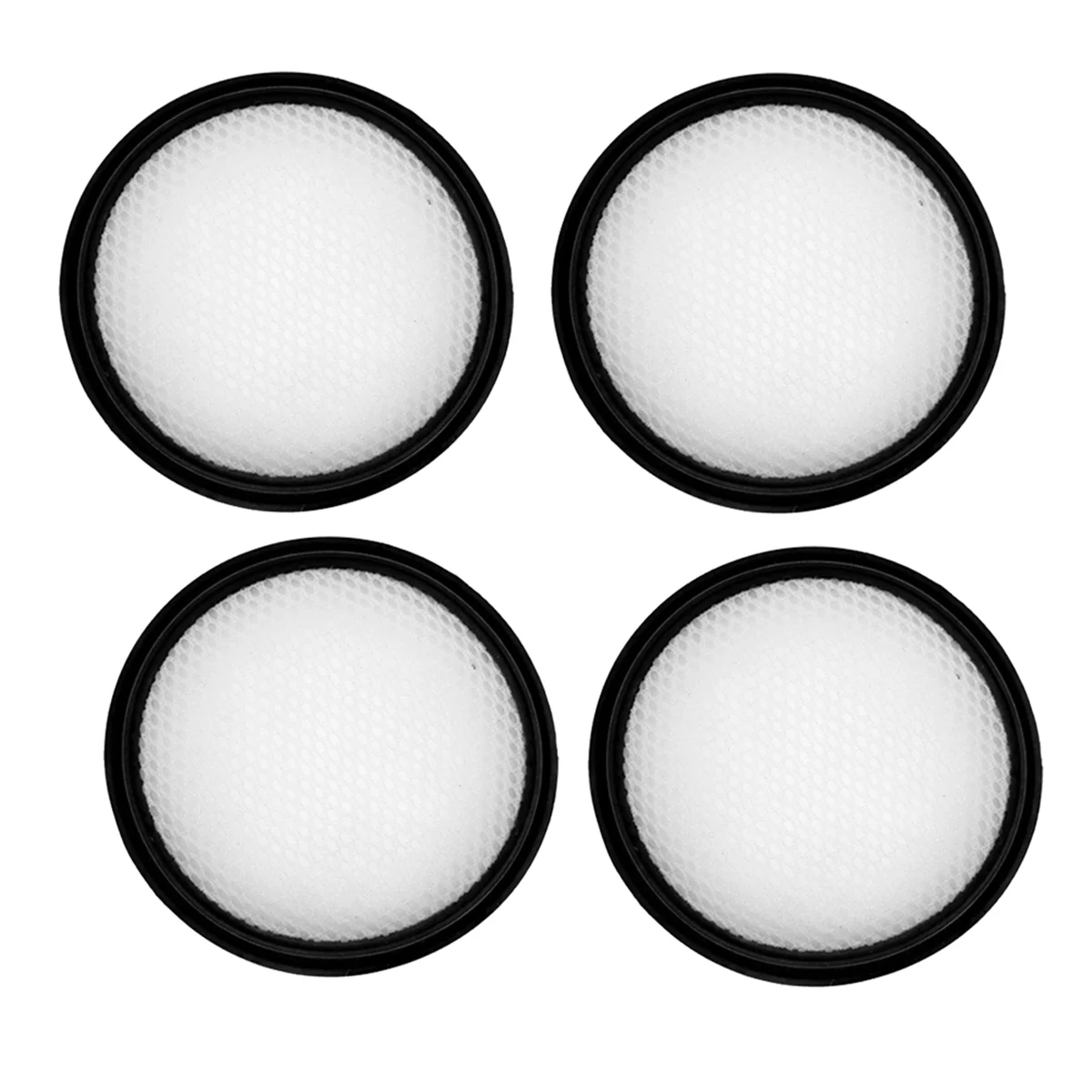 4 ชิ้นสําหรับ Proscenic P8 เครื่องดูดฝุ่น Hepa Filter Replacement นํากลับมาใช้ใหม่ได้และล้างทําความสะอาดได้