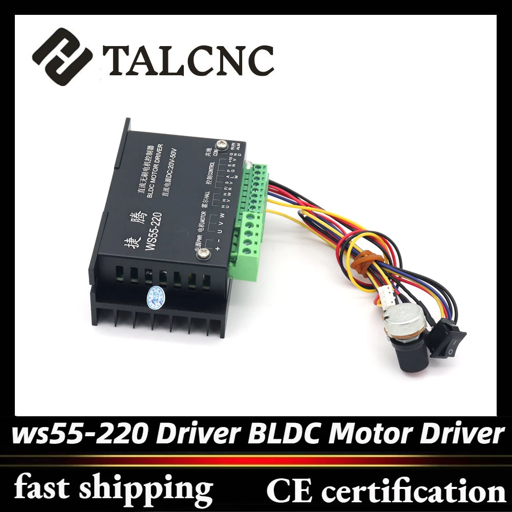 Driver 220: A Melhor Opção para Controle de Motores BLDC em Aplicações CNC
