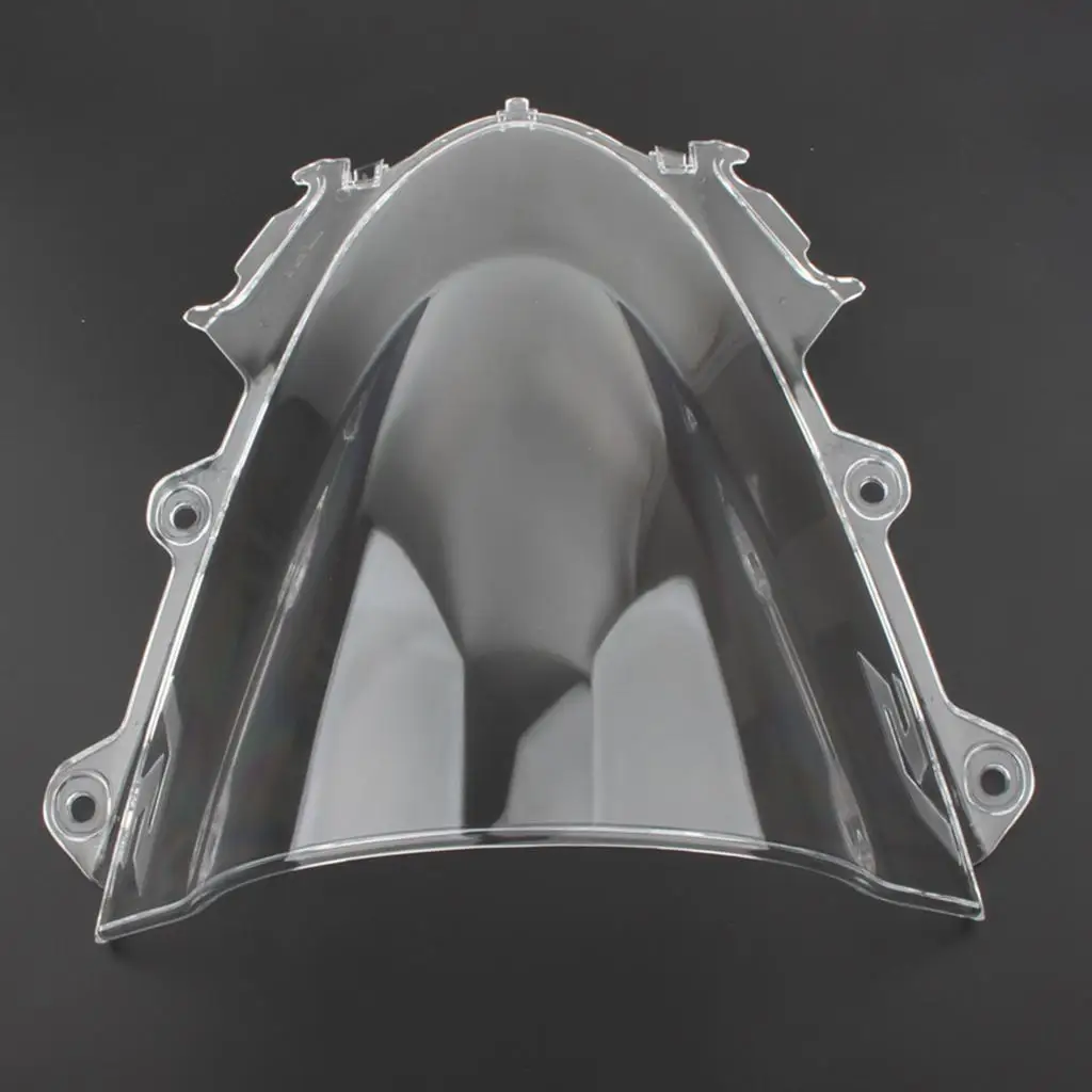 Extensión de Parabrisas para Motocicleta, Doble Burbuja, Transparente, para Yamaha R15 V3 2017 2020, Accesorio de Tuning para Moto