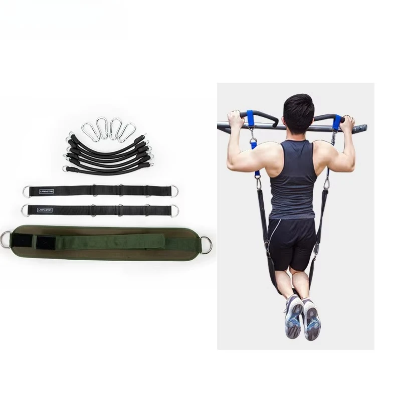 LS1155 Pull-up  Bands with Fabric Feet/ Rest Pull-up Bands for Chin Resistance Training
