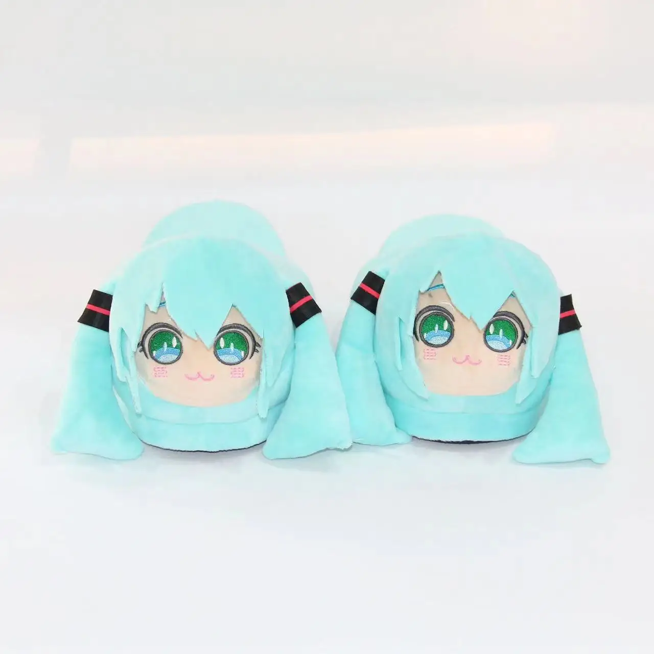 2023 Anime Pink Hatsune Miku Fufu peluche cuscino Kawaii peluche bambola vestito Miku Baby Doll bambini natale ragazza giocattolo