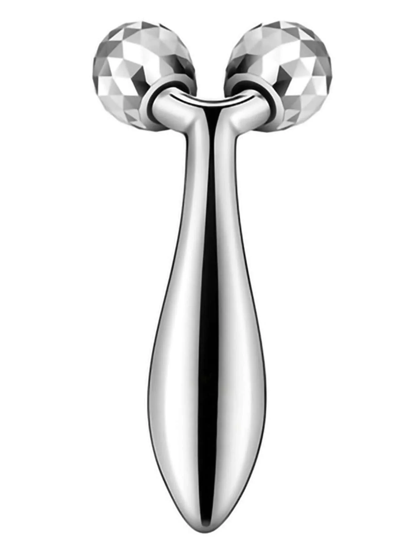 360 Rotating Wrinkle Remover Body Massager Skin Care Tools Face Rolling Massager Facial Lift 3D Manual Roller Massager Y Shape
