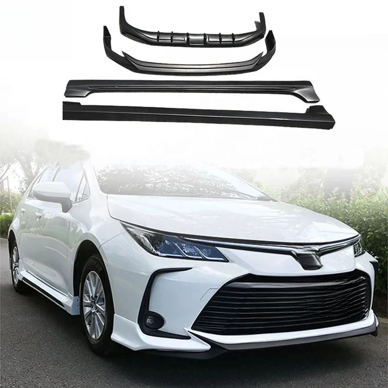 

Car Bumper Front Lip Rear Lip Side Skirts Body Kit for Corolla 2019-2023