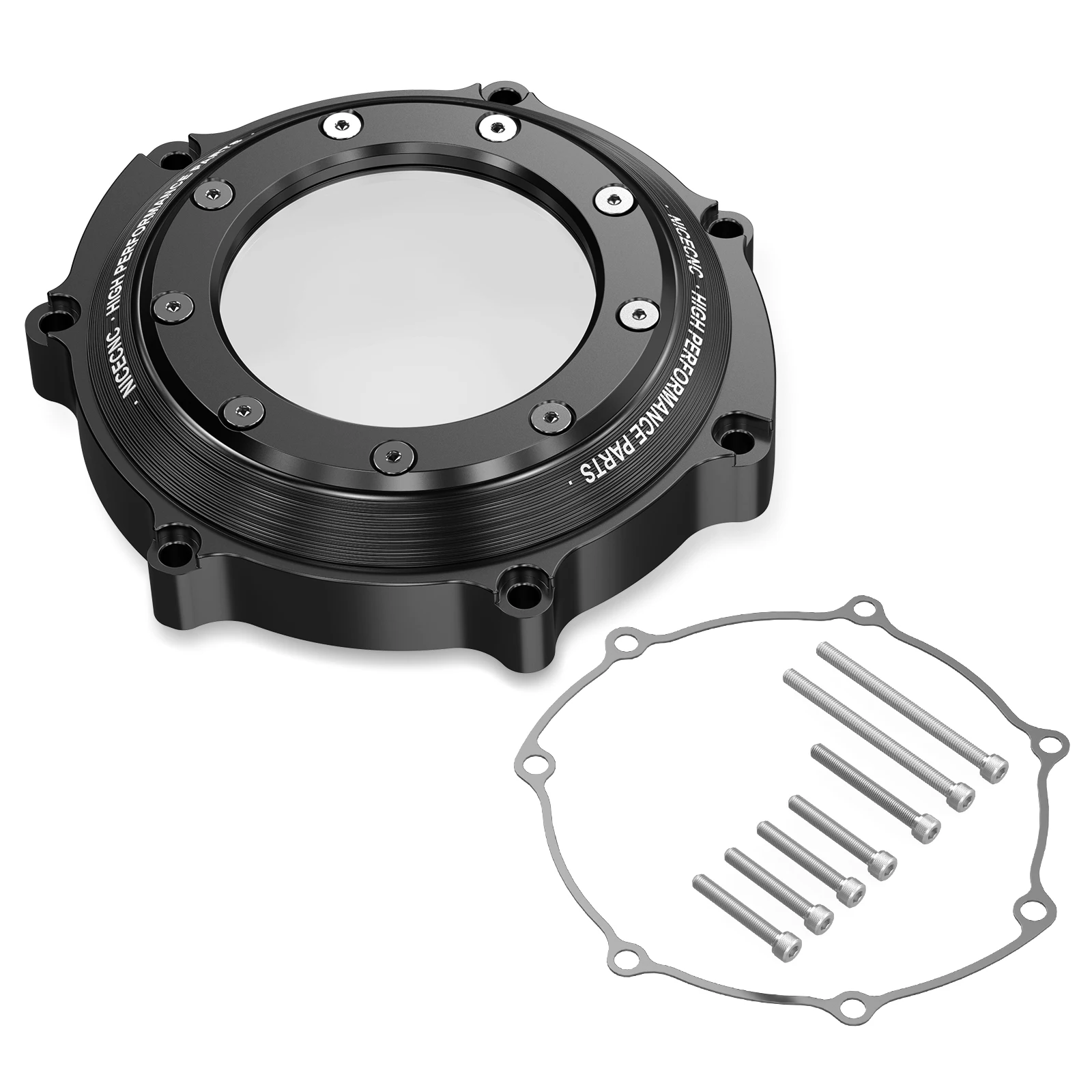 NICECNC Für Yamaha YFZ450R 2009-2023 ATV Motor Klare Kupplungsabdeckung Schutzabdeckung Für Yamaha YFZ450 2006-2009 – Detail 11