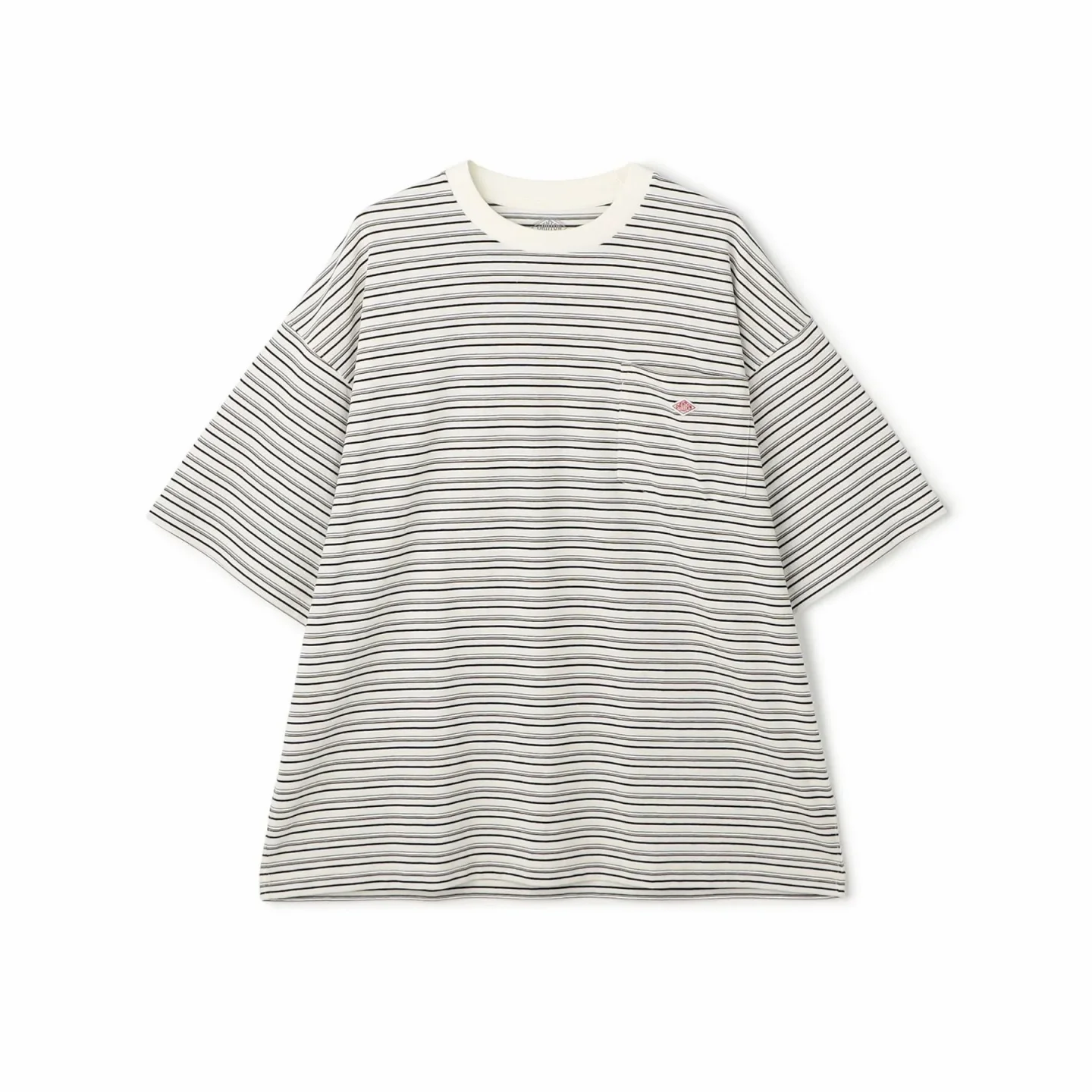 Classic Striped Nautical T-Shirt Short Sleeve Retro Color Block Basic Unisex Match All Cotton round Neck Navy Style Couple Tops