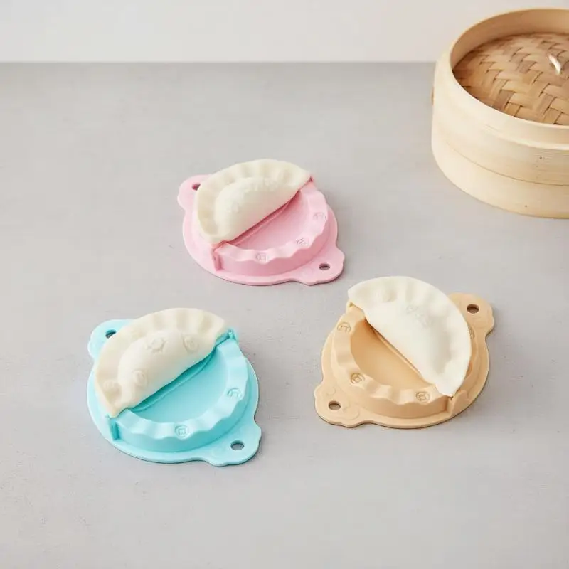 Printed Dumpling Maker Reusable Dumpling Press Mold Animal Flower Shapes Dumpling Maker Machine Safe Empanada Press Mold