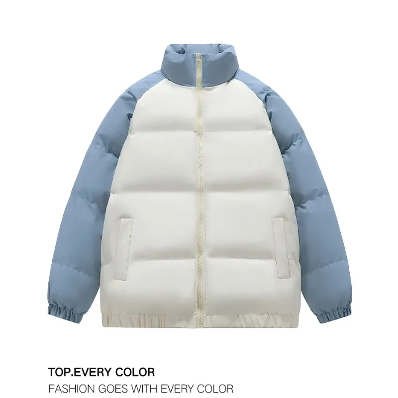 Men's Outdoor Fashion Trend Versatile Neutral Jacket Sports Leisure Windproof Breathable High-quality Thick Warm Cotton Clothing