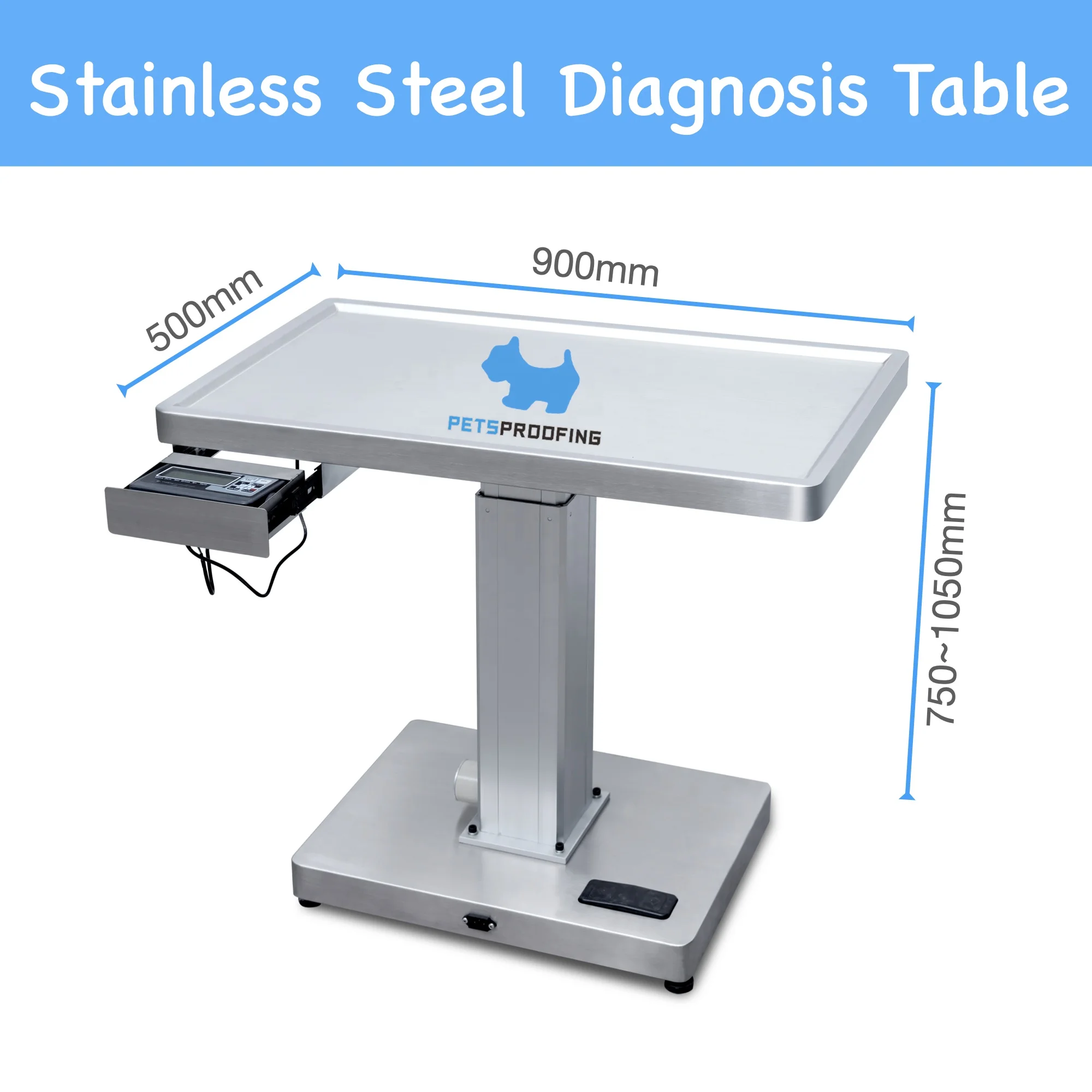 Veterinary Endoscope Surgical Equipment Instrument Set Including Arthroscope Laparoscopic Uroscope De-nt-al Examination Trolley