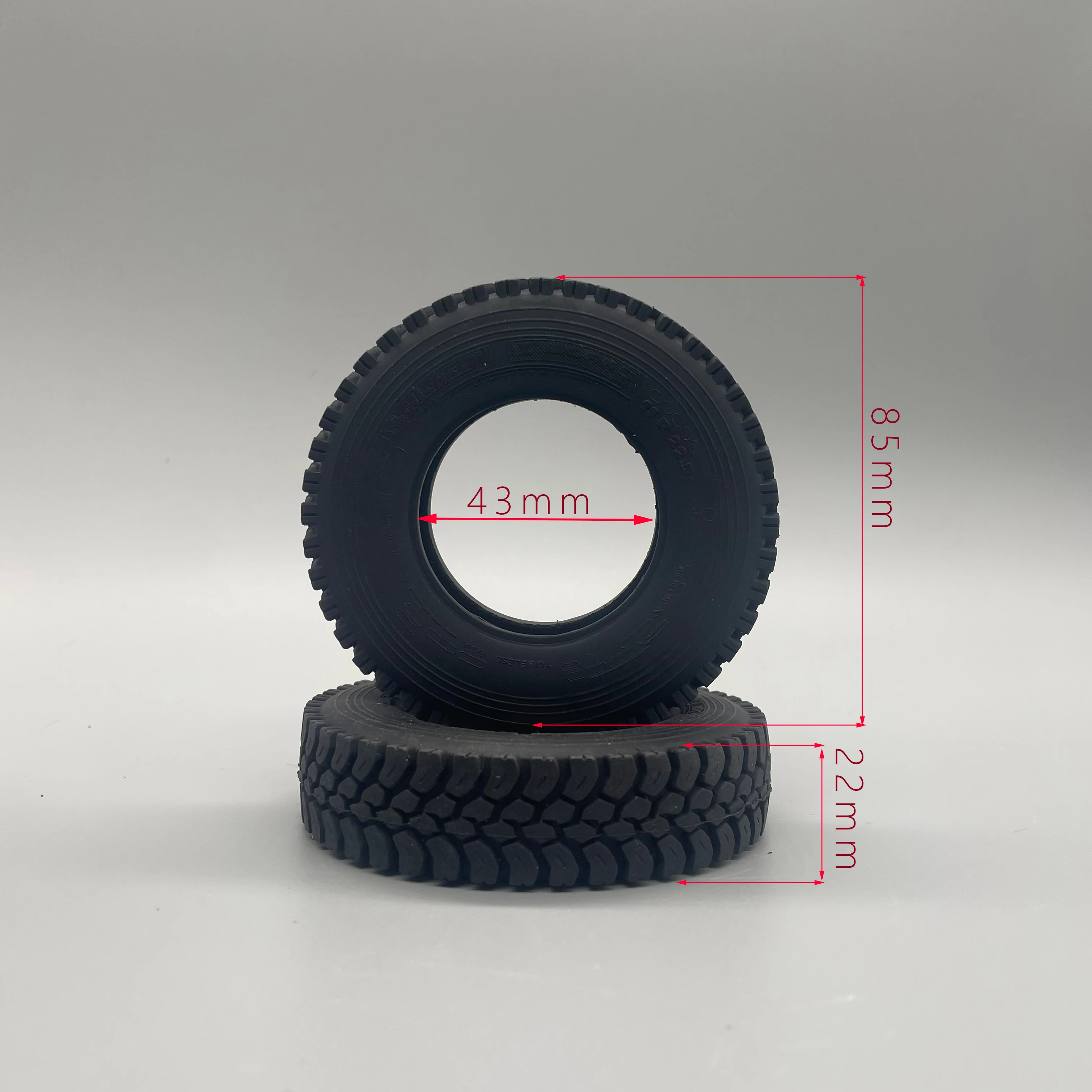 1/14 Rc High Quality Tires for Rubber Michelin Tires model for 1/14 tamiya remote control Truck Trailer toys rc cars Tires Parts