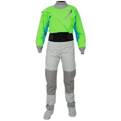 Women's Kayaking Latex Dry Suit, Waterproof Material, Fabric, Surfing, Rafting, Diving Sports and Leisure, 3 Layer