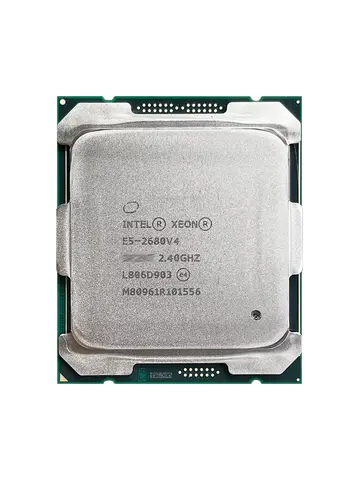 Intel Xeon 2680 V4 E5-2680V4 Used CPU 2.4 GHz fourteen cores 35M 120W 14nm LGA 2011-3
