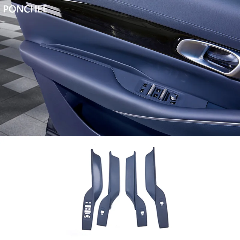 

Для Geely EX5 Galaxy E5 2024-2025 силиконовая панель для подъема окон, четырехдверная защитная наклейка для окон, автомобильные принадлежности