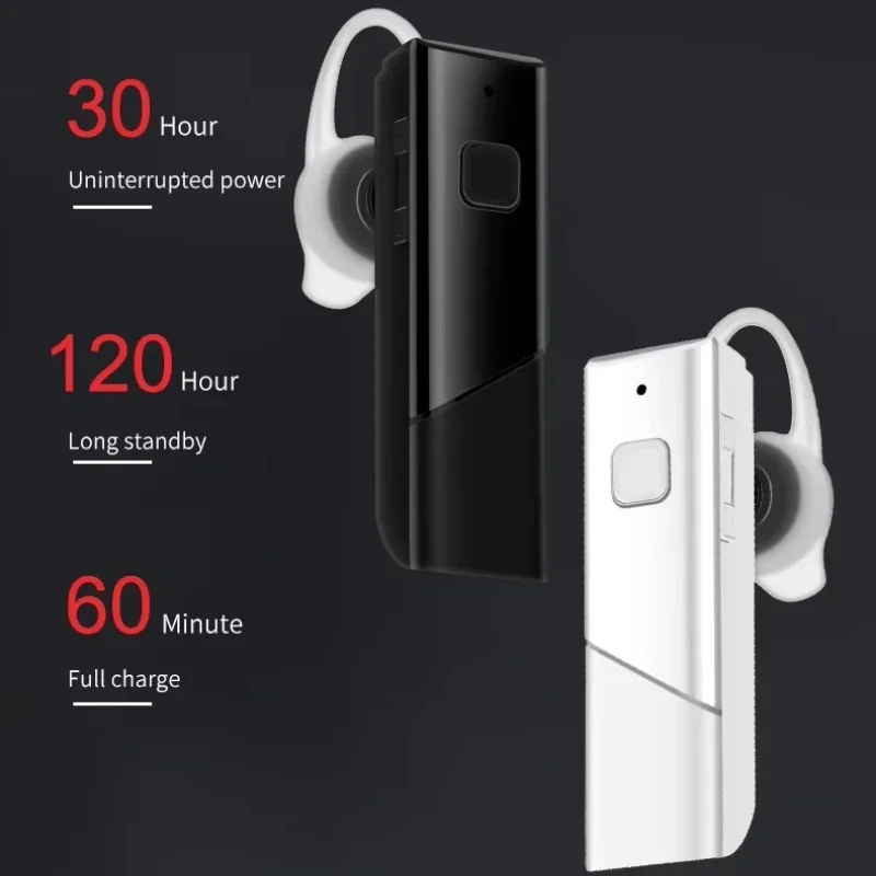 V5.0 200mAh Headset Translator Earphones 40 Languages Instant Real-Time Translation Headset Interpreting Wireless Earphone