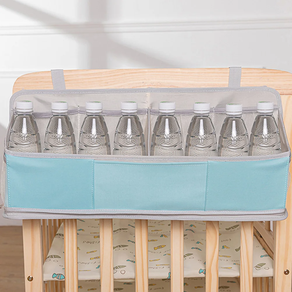 منظم الحفاضات من قماش أكسفورد مصنوع من مادة البولي بروبيلين خفيف الوزن ومتين للتعليق لتخزين هدايا استحمام الطفل منظم الحفاضات